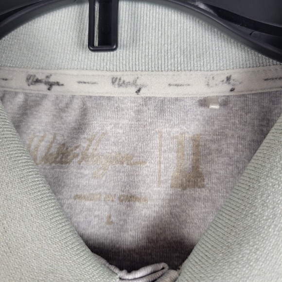 Walter Hagen Performance Polo Lot (2) Large Patriotic Gray Flag Red Blue Stripes - Picture 9 of 11